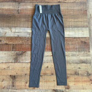 DBCP Womens Fleece Lined Leggings in Gray